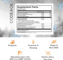 Codeage Clearhead Echinacea+ Supplement - Echinacea, Schisandra, Feverfew, Coptis, American Ginseng, Astragalus, Garlic, Probiotics, Vitamins C & D3, Zinc, Selenium - Clear Head Vitamin - 90 Capsules