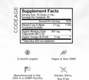 Codeage Liquid Vitamin E+ - Usda-Certified Organic Vitamin E - 2-Month Supply - D-Alpha Tocopherol Acetate, Organic Mct Oil, Organic Orange Fruit Oil, Unflavored, Non-Gmo, Vegan, Gluten-Free, 2 Fl Oz