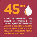 Colief Vitamin C Drops For Babies | Daily Immune Support For Infants Age +1 | Diary, Gluten And Preservative Free | Supports Development Of Healthy Bones And Teeth | 600 Drops