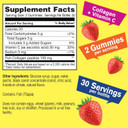 Collagen Gummies With Vitamin C | Collagen For Women And Men | Hair, Skin, And Nails Support | Strawberry Flavor | Gluten And Nut Free | Non Gmo | 60 Count