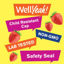 Collagen Gummies With Vitamin C | Collagen For Women And Men | Hair, Skin, And Nails Support | Strawberry Flavor | Gluten And Nut Free | Non Gmo | 60 Count