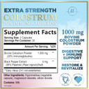 Colostrum For Women 1000Mg, 20% Igg Immunoglobulins - Gut Health, Immune Support, Muscle, Skin & Hair Growth, Bottled In The Usa, Bovine Colostrum Powder Supplement For Women & Men - 120 Capsules