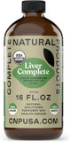 Complete Natural Products Liver Complete - 16Oz Glass Bottle, Liver Cleanse And Detox
