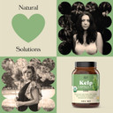 Complete Natural Products Raw Sea Kelp Powder Supplement - 600Mg Capsules 100 Pills Powdered Raw Seaweed & Thyroid Support Supplement