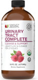 Complete Natural Products Urinary Tract Complete 16Oz - Liquid Supplement For Urinary Tract Health With Organic Cranberry, D-Mannose, Beet Root, Fennel Seed, And Turmeric