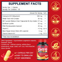 Coq10 300Mg With Pqq & Shilajit - Powerful Antioxidant For Heart & Brain Health And Energy Production - High Absorption With Bioperine Coenzyme Q10 Supplements - 120 Capsules