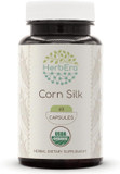 Corn Silk 120 Capsules, 500 Mg, Usda Organic Corn Silk (Zea Mays) Dried Silk (120 Capsules)