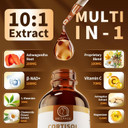 Cortisol Supplements For Women & Men, With 200Mg Ashwagandha, L-Theanine & Phosphatidylserine, 21-In-1 Cortisol Manager Reducer Liquid Drops, Support Night, Focus & Energy, Pineapple, 60Ml