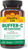 Country Life Buffer-C 500 Mg (Veg Caps), 120-Count