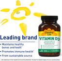 Country Life Vitamin D3 2500 Iu  Non-Fish Derived, High Potency Vitamin D3 For Bone Strength, Immune Support & Calcium Absorption  Certified Gluten-Free, 200 Softgels