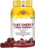 Country Life® Tart Cherry Honey Gummies - Non-Gmo - Certified Gluten Free - Certified Vegetarian By Ava To Support Muscle Recovery After Exercise