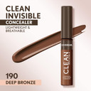 Covergirl Clean Invisible Concealer, Lightweight, Hydrating, Vegan Formula, Golden Ivory 109, 0.23Oz