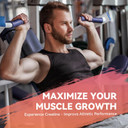 Creatine Hcl Liquid Drops For Men & Women, Creatine Hydrochloride With L-Carnitine, L-Glutamine, Bcaa, Vitamin B12 & B6 For Muscle Growth & Recovery-Vegan, Mixed Berry Flavor Flavor, 2 Fl Oz