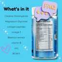 Creatine Monohydrate And Magnesium Gummies For Adults | Beta Alanine, Collagen Peptides, L-Arginine, B Vitamins | 60 Gummies