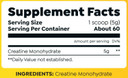 Creatine Monohydrate By Htlt | 5G Of Pure Creatine Monohydrate Per Serving | Unflavored Instantized Creatine Monohydrate Powder | Just Add And Mix Into Your Protein Shakes, (60 Servings)