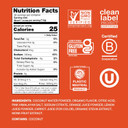 Cure Hydration | Plant-Based Electrolyte Drink Mix | No Added Sugar | Dehydration Relief Powder Made With Coconut Water | Non-Gmo | Vegan | 28 Servings Jar - Blood Orange