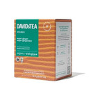 Davidstea Organic Super Ginger Herbal Tea  Caffeine-Free Tea Bags With Ginger, Green Rooibos & Pink Peppercorn  12 Count  Spicy & Invigorating Herbal Blend