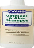 Davis Oatmeal And Aloe Dog And Cat Shampoo, 12-Ounce