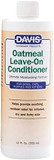 Davis Oatmeal Leave-On Dog & Cat Conditioner, 12-Ounce, Dm112 12