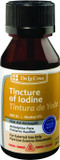 De La Cruz 2% Iodine First Aid Antiseptic, Made In Usa 1 Fl Oz (6 Bottles)