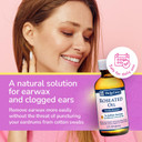 De La Cruz Roseated Oil - Natural Ear Wax Softener Blend With Rose Flower Extract - Ear Wax Aid - Made In The Usa - 2 Fl Oz