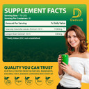 Dedicad Soursop Leaves Tea Bags With Ginger, 30 Tea Bags, 2Gr/Bag - Non-Gmo/Caffeine Free - Support Digestion, Well Skin, Immune System