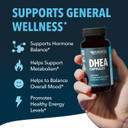 Dhea 50Mg Supplement For Hormone Balance - Supports Energy For Men And Women - Dehydroepiandrosterone Capsules For Mood, Aging & Daily Vitality - Non-Gmo, Vegan - 60 Capsules, 2-Month Supply