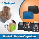 Dia-Pak Deluxe Black Insulin Carrying Case And Diasox Bundle | Dpdelx/Bk-Diasox-Xl