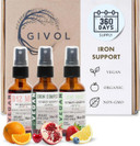 Digestive Harmony Bundle Liquid Vitamin Trio Mushroom Complex Lions Mane, Reishi, Maitake & Chaga, Zinc Picolinate & Bromelain | Non-Gmo | Gluten Free | Sugar Free | 2 Fl Oz | 240 Days Supply