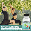 Doctor Recommended Supplements Quercetin 800Mg W/Bromelain 165Mg Per Serving- 120 Veggie Capsules-Full 60 Day Supply, Vitamin Supplement To Support & Bioflavonoids, Gluten Free, Non-Gmo