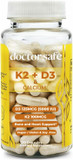 Doctor Safe Vitamin D3 K2 With Calcium & Bioperine Mk7 + D3 5000Iu Us-Made Non-Gmo Gluten-Free Soy- Free (120 Capsules - 4 Month Supply)