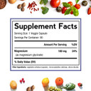 DoctorS Recipes Magnesium Glycinate 420Mg With Vitamin B6 & D3 | Enhanced Absorption With Black Pepper | Supports Nerve, Sleep & Heart Health | Non-Gmo, 90 Vegan Capsules