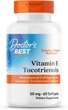 Doctor'S Best Vitamin E Tocotrienols Contains Tocogaia Ultra Bioenhanced Full Spectrum Vitamin E Complex, 60 Count