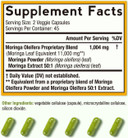 Doctor'S Recipes Moringa 11,000 Mg Strength, Complete Green Superfood, Natural Antioxidant Support, Non-Gmo, 60 Vegan Caps, No Caffeine Soy Gluten