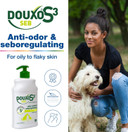 Douxo S3 Seb Shampoo, Contains 0.5% Ophytrium, Odor Control & Seboregulating, For Oily To Flaky Skin, Seborrhea, For Dogs And Cats, 6.7 Fl. Oz. (200Ml)