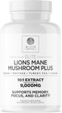 Dr. Emil Nutrition 9000Mg Organic Lions Mane Supplement Capsules With Chaga, Reishi & Maitake - Natural Mushroom Blend For Wellness Support
