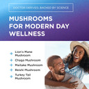 Dr. Emil Nutrition 9000Mg Organic Lions Mane Supplement Capsules With Chaga, Reishi & Maitake - Natural Mushroom Blend For Wellness Support