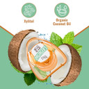 Dr. Ginger'S White Charcoal Dental Floss - Expandable Floss For Deep Cleaning, Mint - 32Yds, 3 Pcs - Tooth Floss Infused With Coconut Oil And Xylitol For Effective Oral Care And Plaque Removal