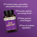 Dr. Mercola Eye Support - Supports Eye & Vision Health - With Lutein, Zeaxanthin, Organic Astaxanthin & Black Currant - Non-Gmo, Gluten-Free & Soy Free - 30 Capsules (30 Servings)