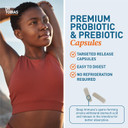Dr. Tobias Deep Immune Probiotics & Prebiotics, Dual Action Digestion & Immune Support With Preforpro Prebiotics & Delayed Release Spore Forming Probiotics For Women & Men, 120 Capsules, 60 Servings