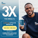 Dr. Tobias Omega 3 Fish Oil And Adult Multivitamin Includes Probiotics And Plant-Based Enzymes Promoting Overall Health - Made With Wholefoods