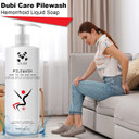 Dubi Pilewash Hemorrhoid Wash Liquid Soap With Tea Tree Oil, Aloe Vera & Lavender Oil -Soothes Discomfort For External Use
