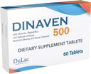 Dulàc - Dinaven 500, Diosmin Hesperidin 500Mg Dietary Supplement 120 Tablets, Enriched With Butcher'S Broom, Horse Chestnut Extract And Grape Seed Extract, Made In Italy