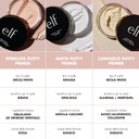 E.L.F. Poreless Putty Primer, Silky, Skin-Perfecting, Lightweight, Long Lasting, Smooths, Hydrates, Minimizes Pores, Flawless Base & Finish, All-Day Wear, Ideal For All Skin Types, 0.74 Fl Oz