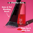 E.L.F. Sheer For It Blush Tint, Multi-Use, Long-Lasting Lip & Cheek Makeup, Creates A Natural Flush Finish, Vegan & Cruelty-Free, Cherry Cola