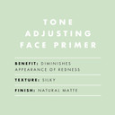E.L.F. Tone Adjusting Face Primer, Makeup Primer For Neutralizing Uneven Skin Tones & Redness, Grips Makeup To Last, Vegan & Cruelty-Free, Large