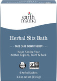 Earth Mama Herbal Sitz Bath | Pregnancy & Postpartum Essentials, Soothing Sitz Bath For Hemorrhoids With Witch Hazel, & Calendula, 6-Count