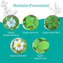 Earth Mama Organic Heartburn Tea | Pregnancy-Safe Soothing Herbal Blend With Marshmallow Root, Lemon Balm & Chamomile, 16 Teabags Per Box