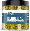 Earthborn Elements Berberine 200 Capsules, Pure & Undiluted, No Additives