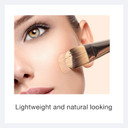 Ecco Bella Liquid Foundation Makeup - Lightweight, Buildable Coverage - Hydrating Foundation - Clean Foundation Makeup, Vegan - Protects & Hydrates Skin - Tan